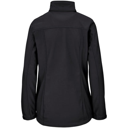 Ladies Maxson Softshell Jacket - Black - Brand your company Logo! Get a quote - Promo Lingo