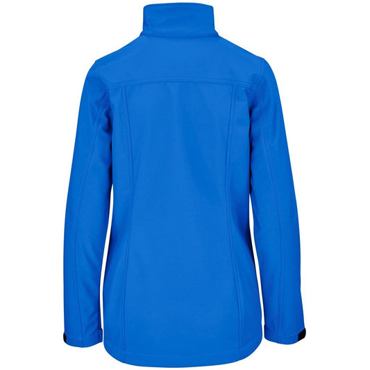 Ladies Maxson Softshell Jacket - Blue - Brand your company Logo! Get a quote - Promo Lingo