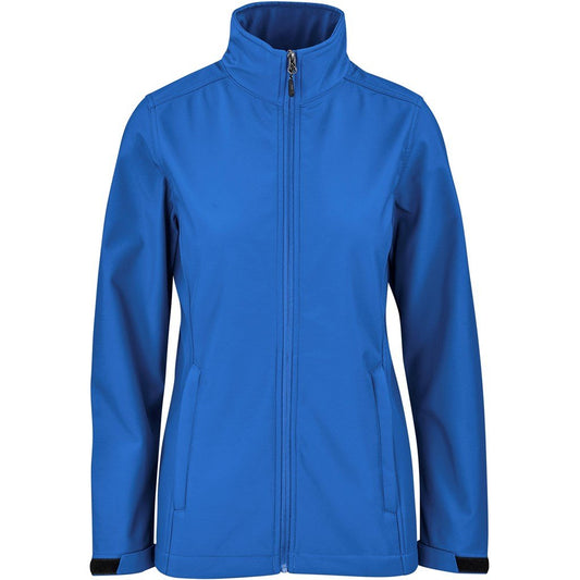 Ladies Maxson Softshell Jacket - Blue - Brand your company Logo! Get a quote - Promo Lingo