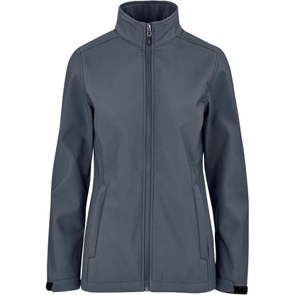 Ladies Maxson Softshell Jacket - Grey - Brand your company Logo! Get a quote - Promo Lingo