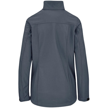 Ladies Maxson Softshell Jacket - Grey - Brand your company Logo! Get a quote - Promo Lingo