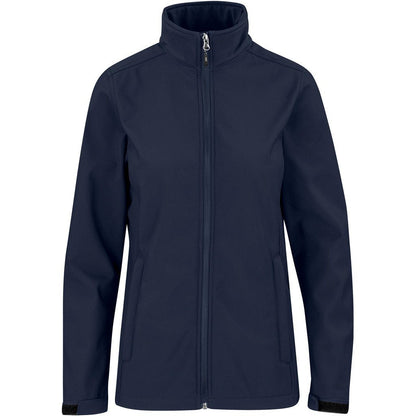 Ladies Maxson Softshell Jacket - Navy - Brand your company Logo! Get a quote - Promo Lingo