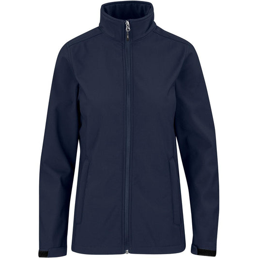 Ladies Maxson Softshell Jacket - Navy - Brand your company Logo! Get a quote - Promo Lingo