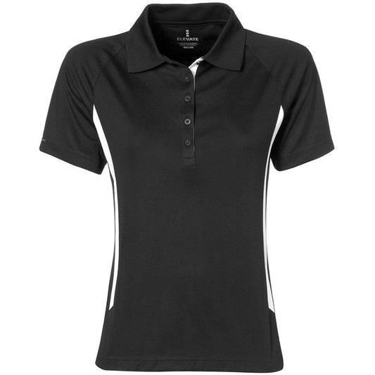 Ladies Mitica Golf Shirt - Black - Brand your company Logo! Get a quote - Promo Lingo
