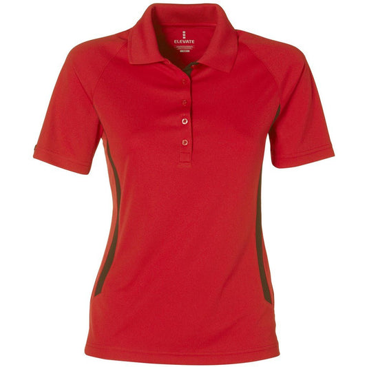 Ladies Mitica Golf Shirt - Red - Brand your company Logo! Get a quote - Promo Lingo