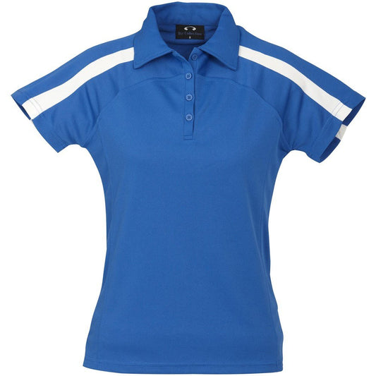 Ladies Monte Carlo Golf Shirt - Royal Blue - Brand your company Logo! Get a quote - Promo Lingo