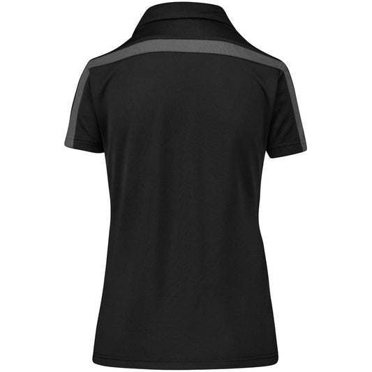 Ladies Nautilus Golf Shirt - Black - Brand your company Logo! Get a quote - Promo Lingo