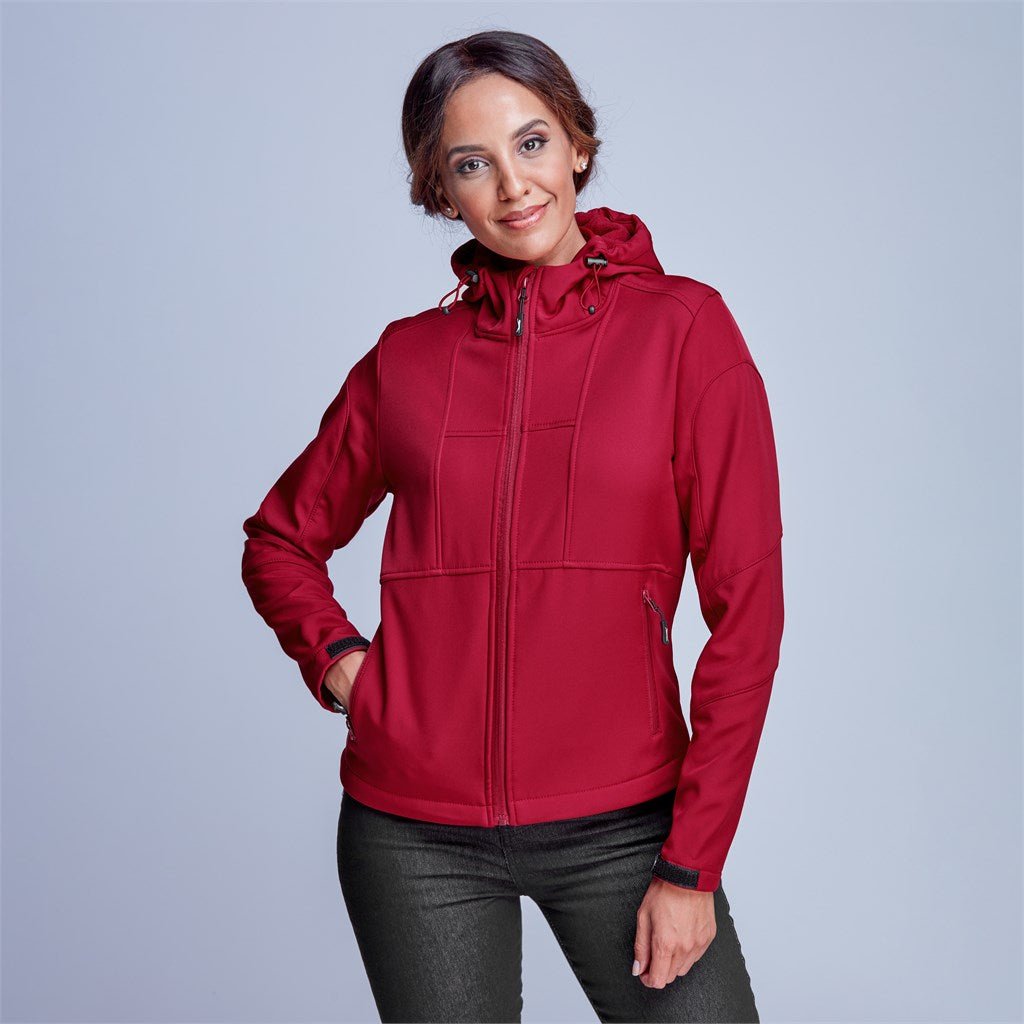 Ladies Nexus Softshell Jacket for Stylish Weather Protection - Brand your company Logo! Get a quote - Promo Lingo