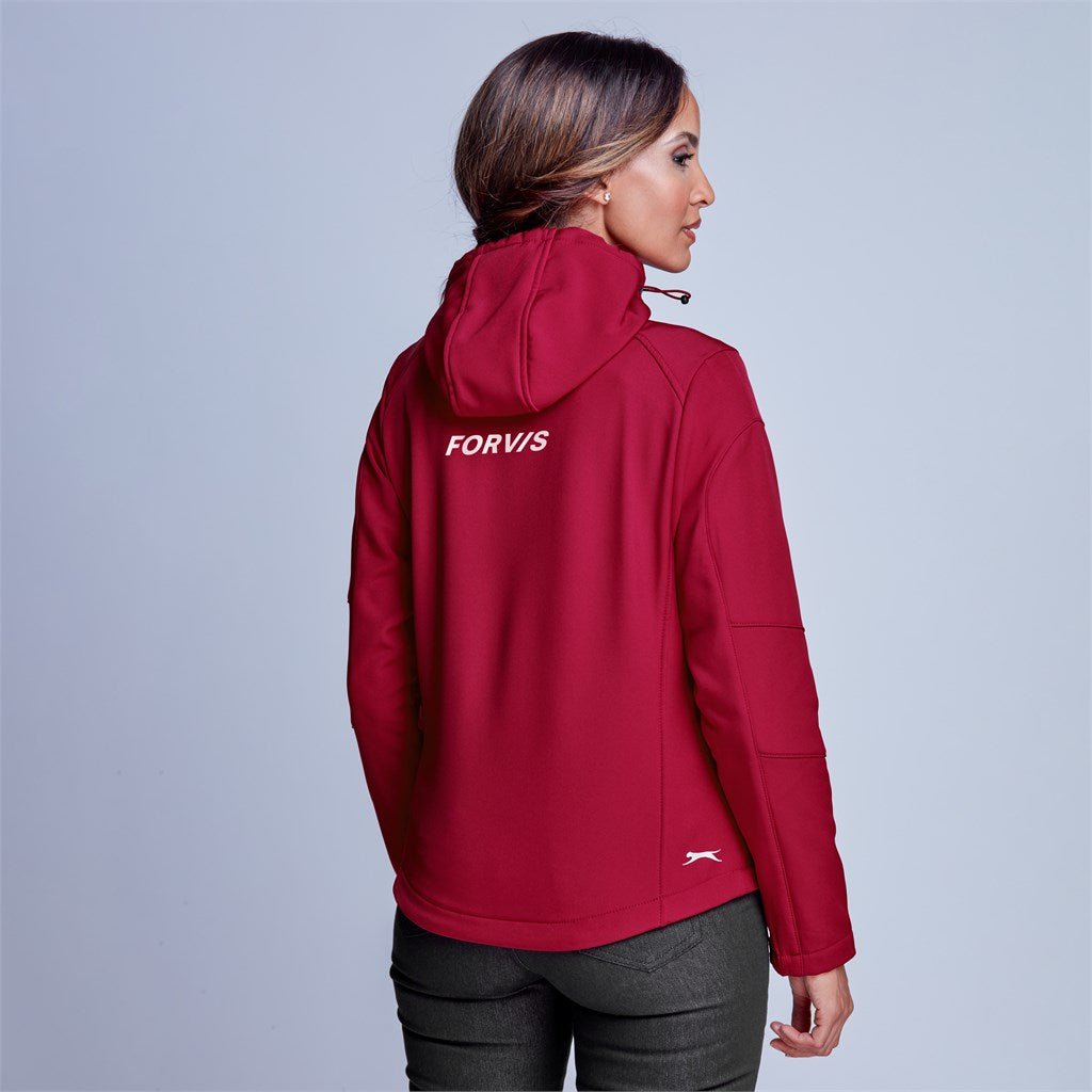 Ladies Nexus Softshell Jacket for Stylish Weather Protection - Brand your company Logo! Get a quote - Promo Lingo