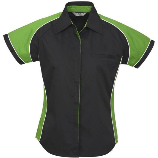 Ladies Nitro Pitt Shirt - Lime - Brand your company Logo! Get a quote - Promo Lingo