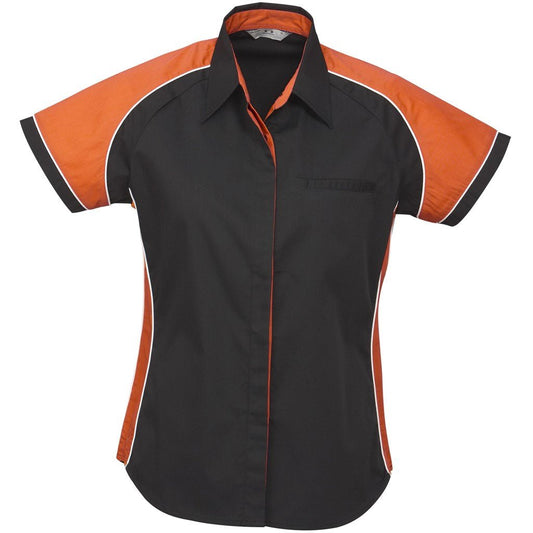 Ladies Nitro Pitt Shirt - Orange - Brand your company Logo! Get a quote - Promo Lingo