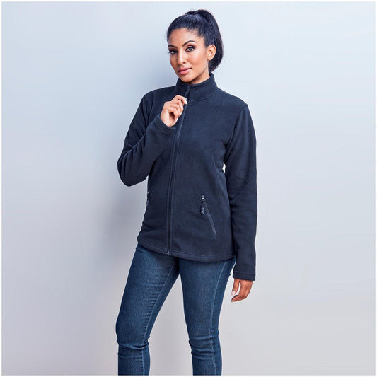 Ladies Oslo Micro Fleece Jacket - Brand your company Logo! Get a quote - Promo Lingo