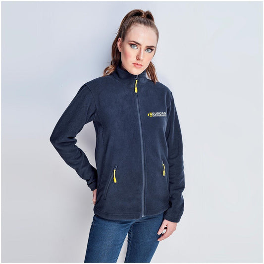 Ladies Oslo Micro Fleece Jacket - Brand your company Logo! Get a quote - Promo Lingo