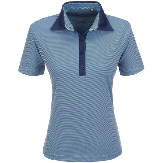 Ladies Pensacola Golf Shirt - Navy - Brand your company Logo! Get a quote - Promo Lingo