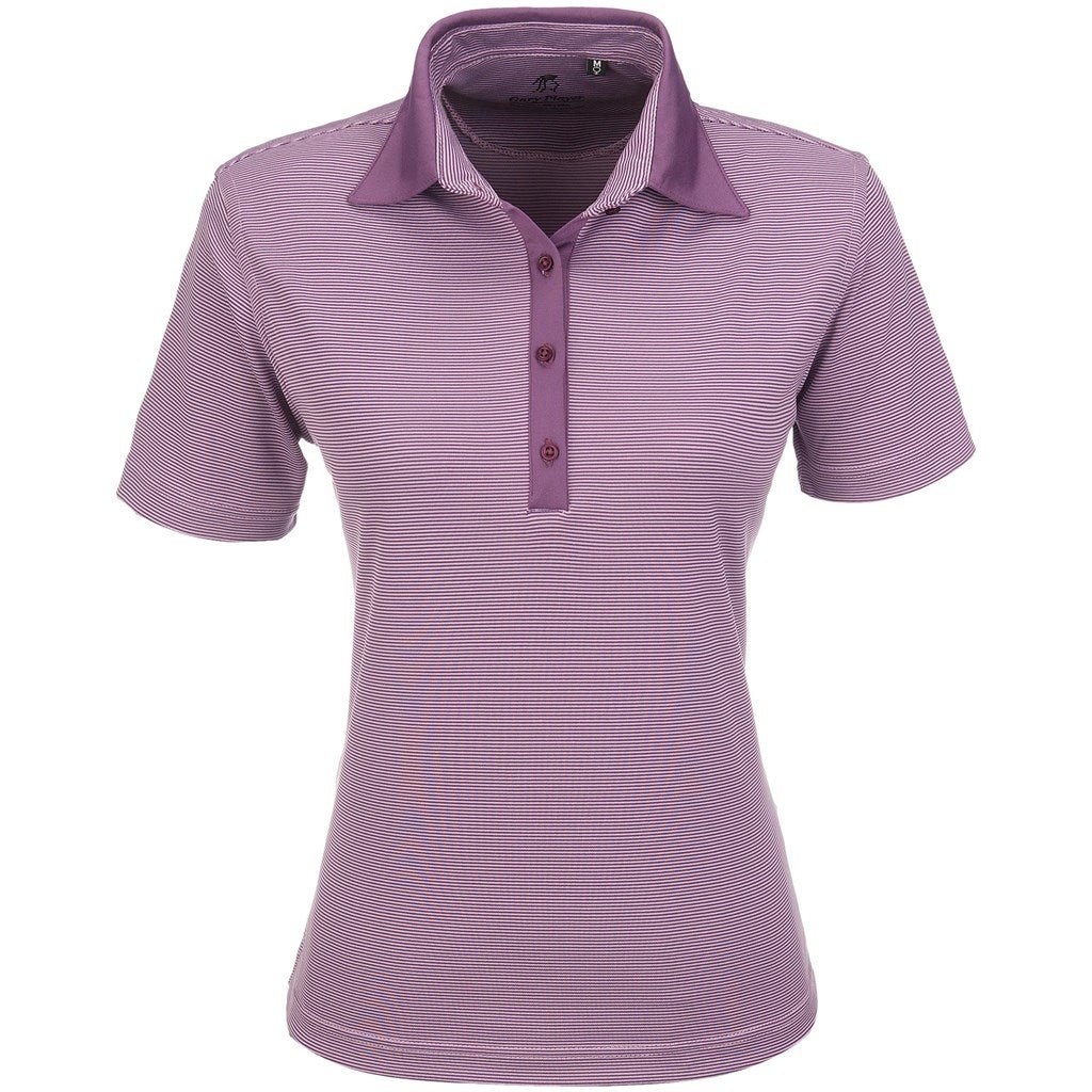Ladies Pensacola Golf Shirt - Purple - Brand your company Logo! Get a quote - Promo Lingo