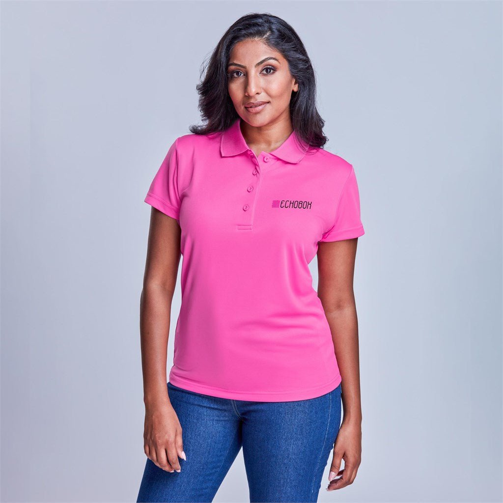 Ladies Pro Golf Shirt - Brand your company Logo! Get a quote - Promo Lingo