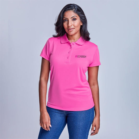 Ladies Pro Golf Shirt - Brand your company Logo! Get a quote - Promo Lingo