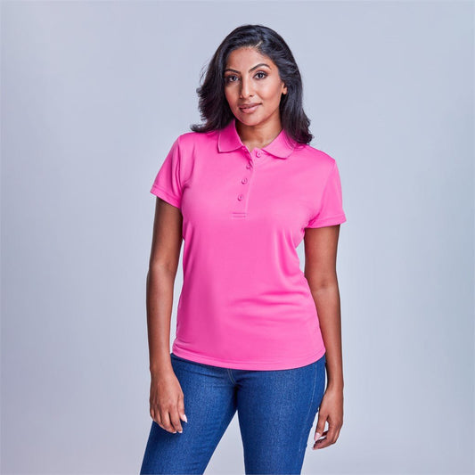 Ladies Pro Golf Shirt - Brand your company Logo! Get a quote - Promo Lingo
