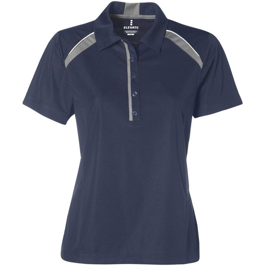 Ladies Quinn Golf Shirt - Navy - Brand your company Logo! Get a quote - Promo Lingo