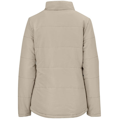 Ladies Rego Jacket - Khaki - Brand your company Logo! Get a quote - Promo Lingo