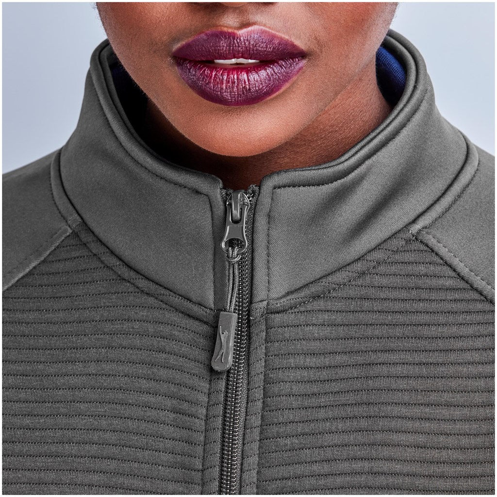 Ladies Ridge Jacket - Grey - Brand your company Logo! Get a quote - Promo Lingo