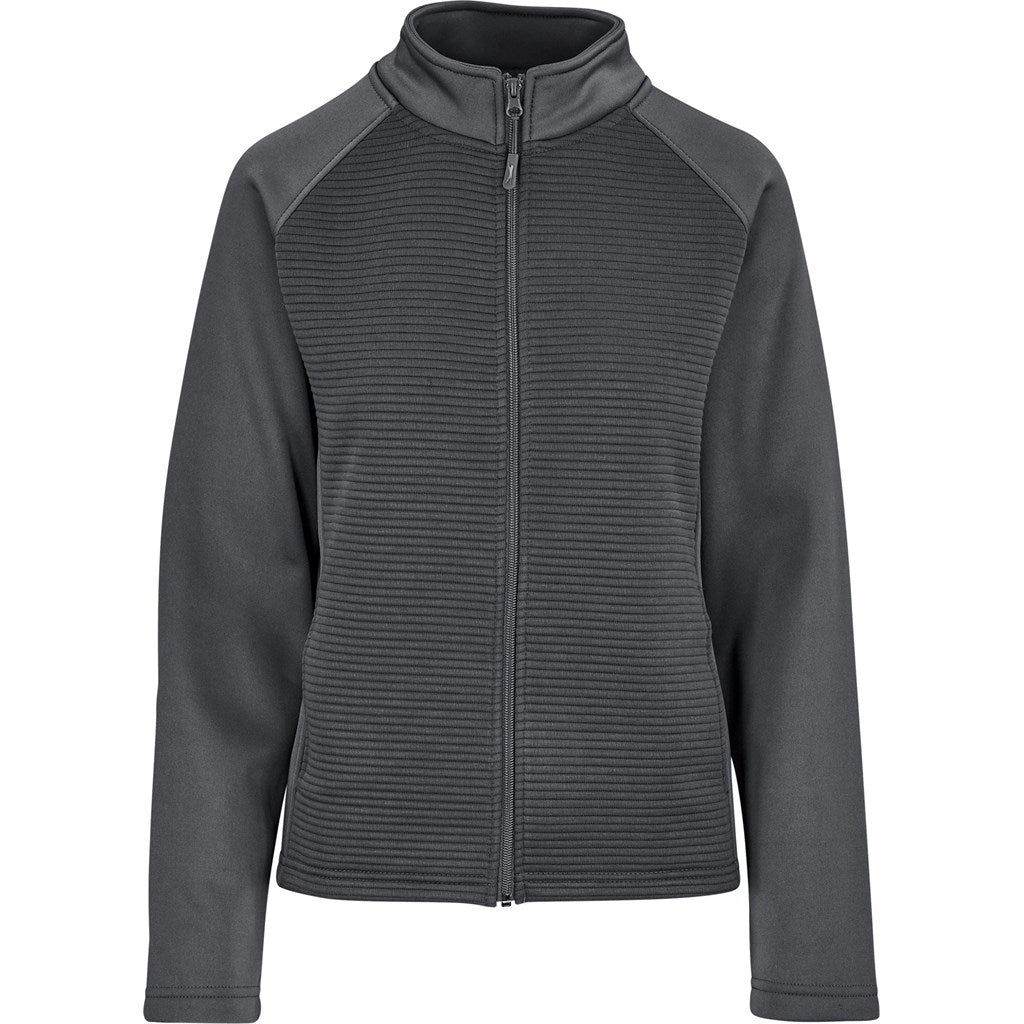 Ladies Ridge Jacket - Grey - Brand your company Logo! Get a quote - Promo Lingo