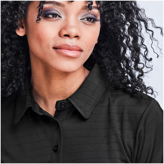 Ladies Riviera Golf Shirt - Stylish, Moisture - Wicking Comfort - Brand your company Logo! Get a quote - Promo Lingo