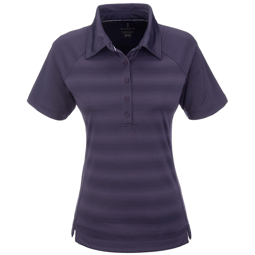 Ladies Shimmer Golf Shirt - Purple - Brand your company Logo! Get a quote - Promo Lingo