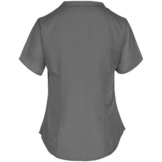 Ladies Short Sleeve Ava Blouse - Brand your company Logo! Get a quote - Promo Lingo