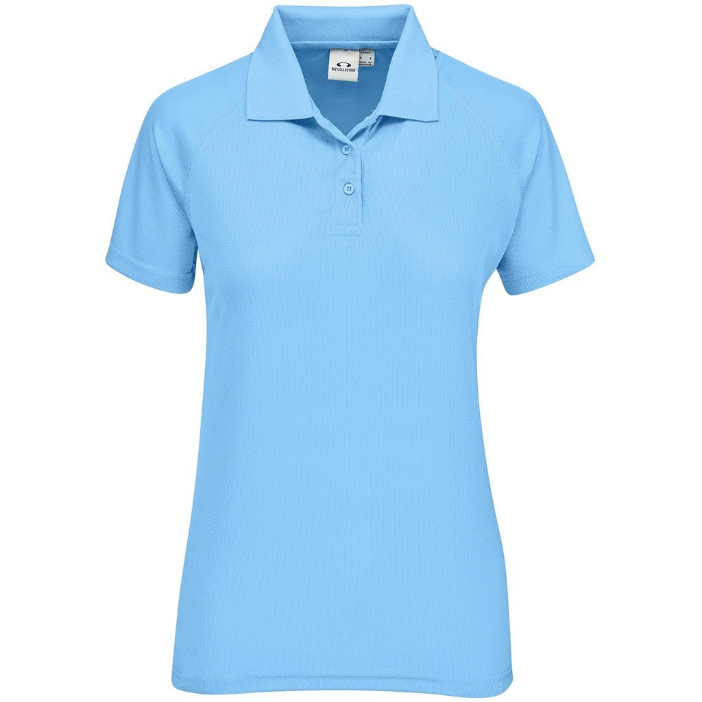 Ladies Sprint Golf Shirt - Light Blue - Brand your company Logo! Get a quote - Promo Lingo