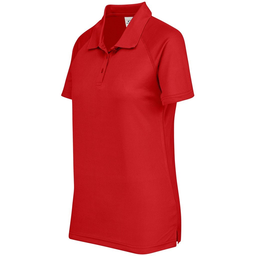 Ladies Sprint Golf Shirt - Red - Brand your company Logo! Get a quote - Promo Lingo