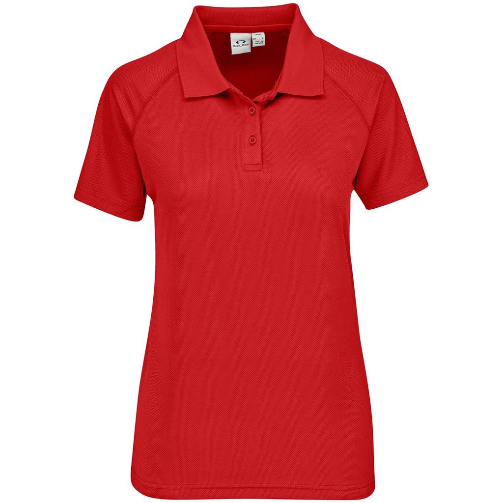 Ladies Sprint Golf Shirt - Red - Brand your company Logo! Get a quote - Promo Lingo