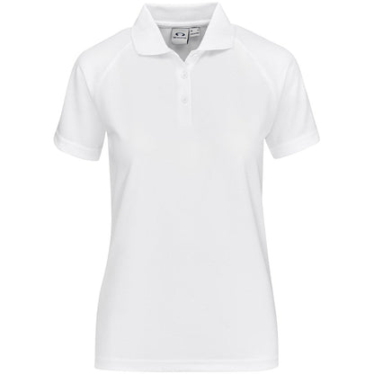 Ladies Sprint Golf Shirt - White - Brand your company Logo! Get a quote - Promo Lingo