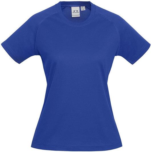 Ladies Sprint T-Shirt - Blue - Brand your company Logo! Get a quote - Promo Lingo