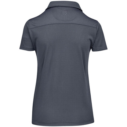 Ladies Sterling Ridge Golf Shirt - Grey - Brand your company Logo! Get a quote - Promo Lingo