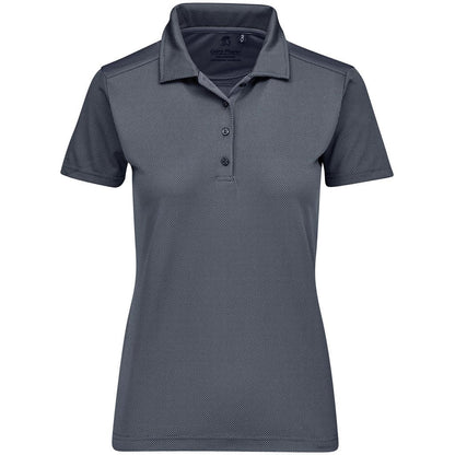 Ladies Sterling Ridge Golf Shirt - Grey - Brand your company Logo! Get a quote - Promo Lingo