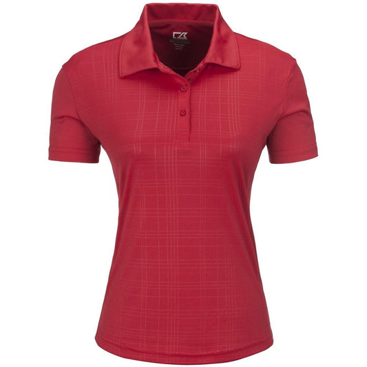 Ladies Sullivan Golf Shirt - Red - Brand your company Logo! Get a quote - Promo Lingo