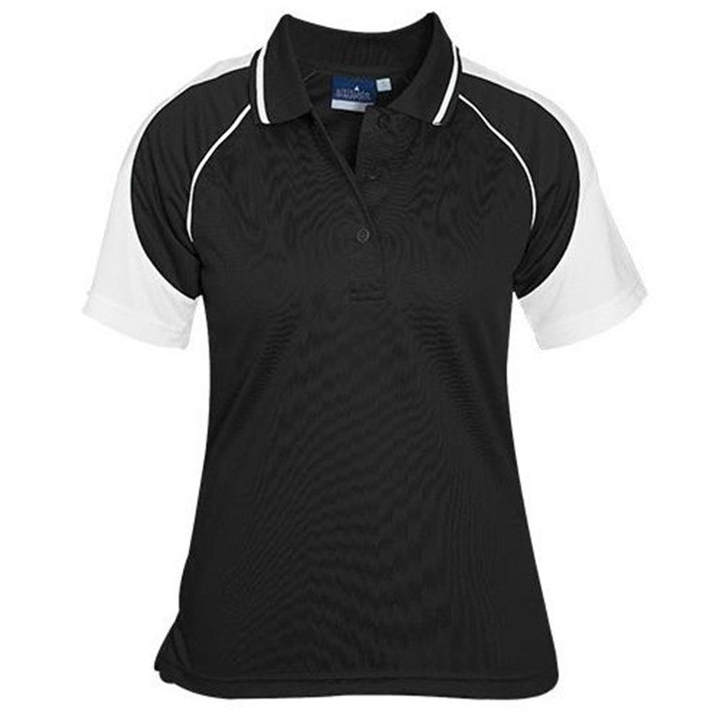 Ladies Toronto Golf Shirt - Black - Brand your company Logo! Get a quote - Promo Lingo