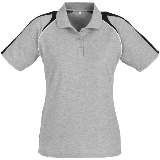 Ladies Triton Golf Shirt - Grey - Brand your company Logo! Get a quote - Promo Lingo