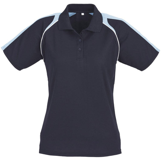 Ladies Triton Golf Shirt - Navy - Brand your company Logo! Get a quote - Promo Lingo