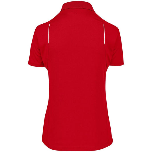 Ladies United Golf Shirt - Red - Brand your company Logo! Get a quote - Promo Lingo