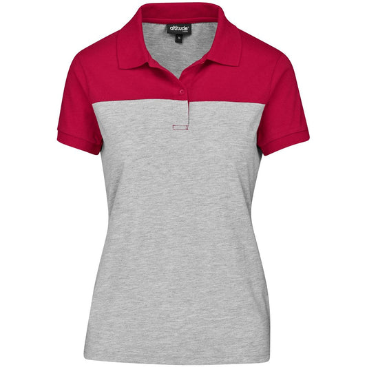 Ladies Urban Golf Shirt - Red - Brand your company Logo! Get a quote - Promo Lingo