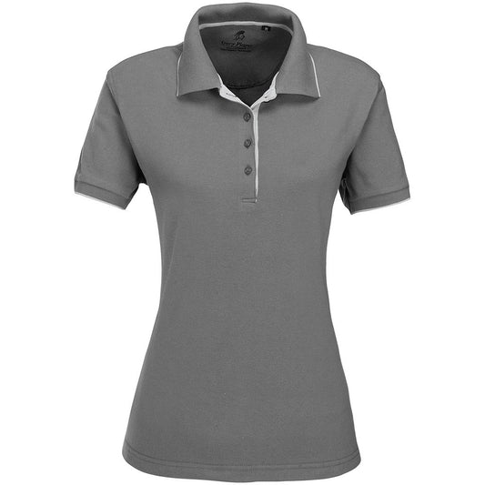 Ladies Wentworth Golf Shirt - Grey - Brand your company Logo! Get a quote - Promo Lingo