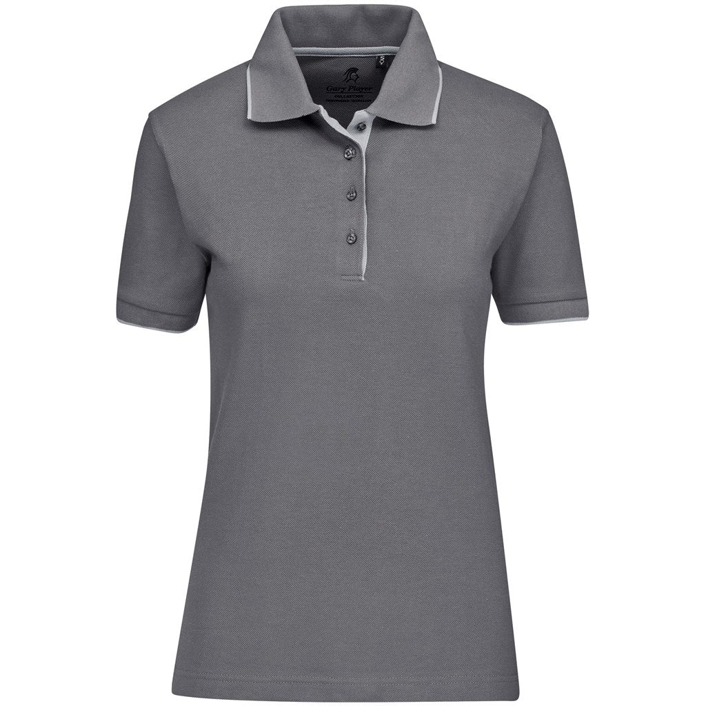 Ladies Wentworth Golf Shirt - Grey - Brand your company Logo! Get a quote - Promo Lingo
