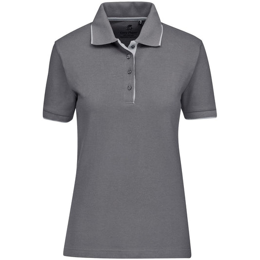 Ladies Wentworth Golf Shirt - Grey - Brand your company Logo! Get a quote - Promo Lingo