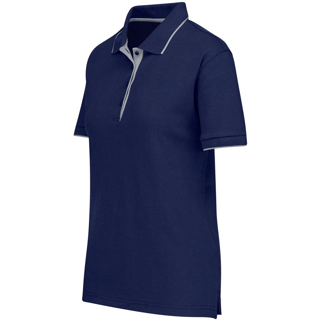 Ladies Wentworth Golf Shirt - Navy - Brand your company Logo! Get a quote - Promo Lingo