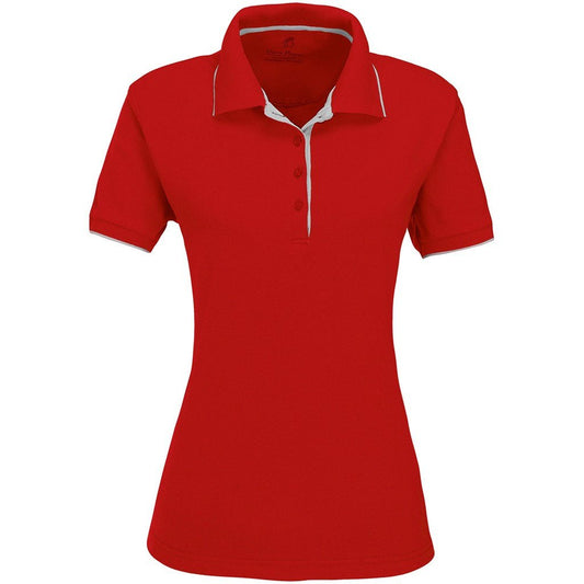 Ladies Wentworth Golf Shirt - Red - Brand your company Logo! Get a quote - Promo Lingo