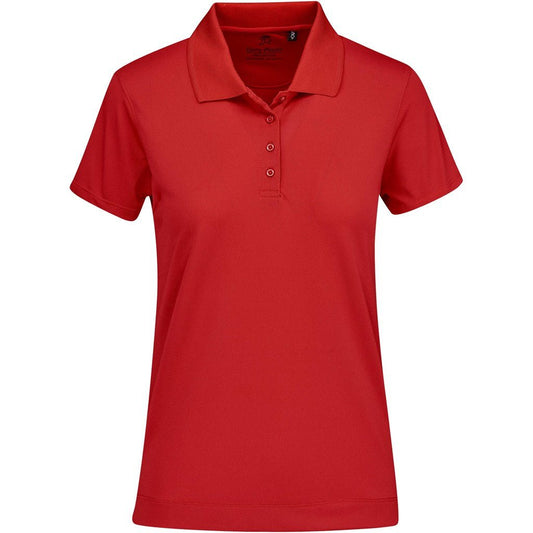 Ladies Wynn Golf Shirt - Red - Brand your company Logo! Get a quote - Promo Lingo