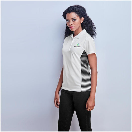 Ladies Zeus Golf Shirt - Brand your company Logo! Get a quote - Promo Lingo