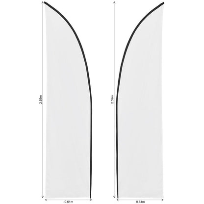 Legend 2m Sublimated Arcfin Double - Sided Banner Skin - Brand your company Logo! Get a quote - Promo Lingo